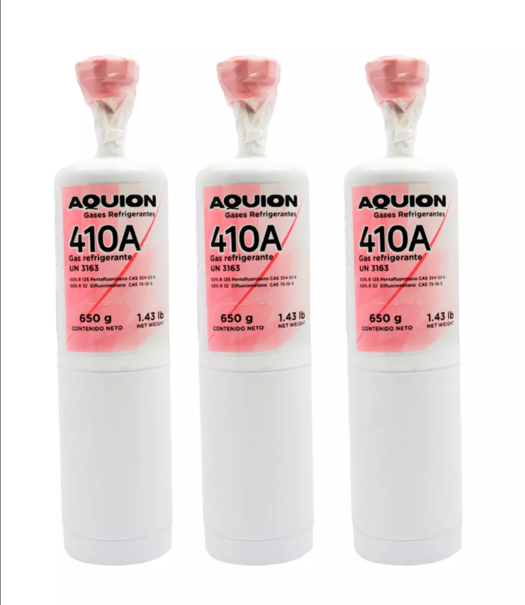 R 410 a REFRIGERANT 4.29 LBS (69oz) FAST SHIPPING / VALVE INCLUDED! (3 CANS)